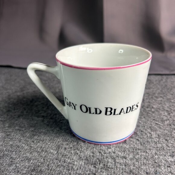 Vintage lefton “gay old blades” barber shop quartet hand painted coffee cup/mug‎ - Picture 5 of 10